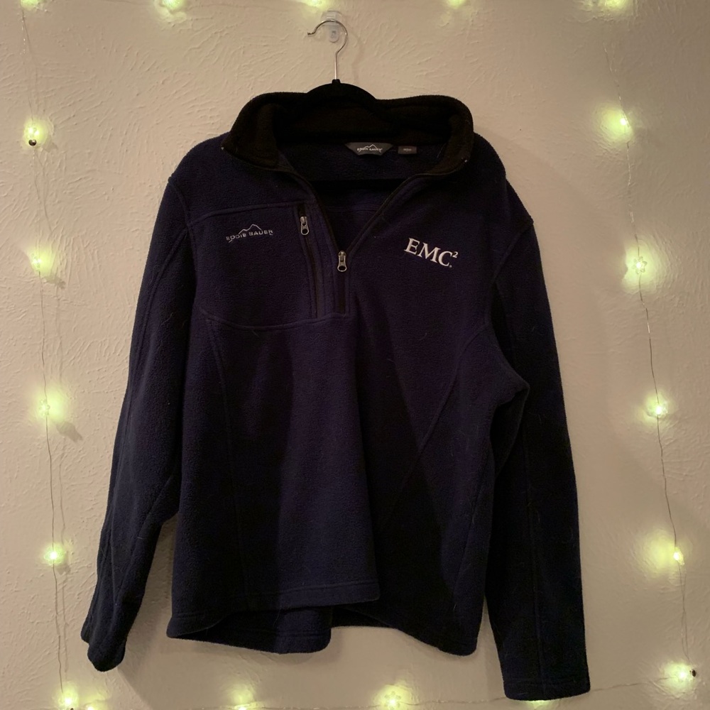 emc^2 navy halfzip